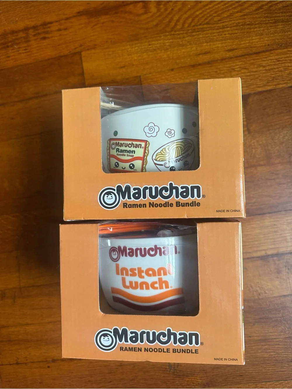 Maruchan Ramen Noodle Soup Bowl Bundle set of 2